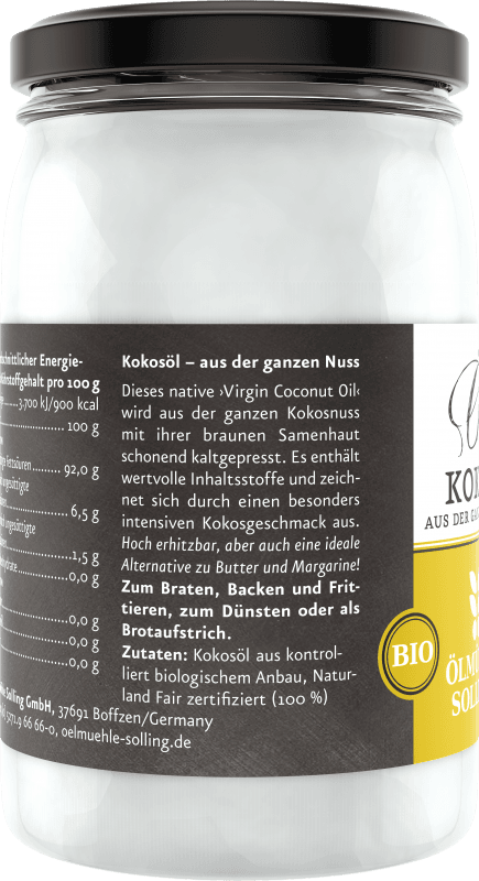 Kokosöl 250 ml – Bild 2